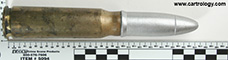 20 x 102mm Dummy  Unknown  profile view.