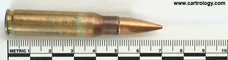 7.62mm NATO Inert  United States F A 54 profile view.