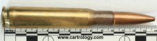 .50 BMG Ball  China 12.7 ST 92 profile view.