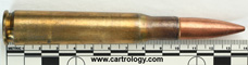 .50 BMG Ball  Brazil CBC .50 74 profile view.