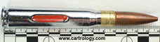 .50 BMG Dummy L1A1 United Kingdom K 65 L1A1 profile view.