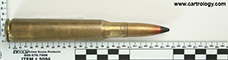 12.7 x 108mm API B-32 Soviet Union 17 * 44 profile view.
