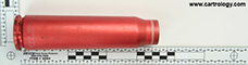 30 x 173mm GAU-8/A Fired  United States (black ink) A profile view.