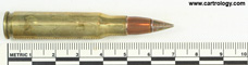7.62mm NATO Ball M80A1 United States ⊕ LC 05 profile view.