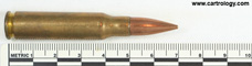 7.62mm NATO Ball  Singapore JA 7,62 profile view.