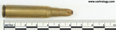 7.62mm NATO Blank  Denmark AMA 59 profile view.