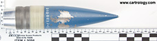 30 x 173mm GAU-8/A TP  United States  profile view.