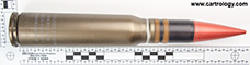 30 x 173mm GAU-8/A API PGU-14B/B (Inert) United States  profile view.