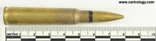 7.7 x 58mm Japanese SR AP  Japan  profile view.