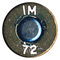 7.62mm NATO Ball  Colombia IM 72 head view.