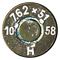 7.62mm NATO Ball  Austria 7.62x51 58 H 10 head view.