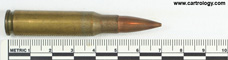 7.62mm NATO Ball M80 United States ⊕ FA 65 profile view.