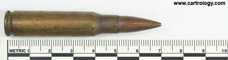 7.62mm NATO Ball M80 United States ⊕ LC 68 profile view.
