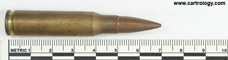 7.62mm NATO Ball M80 United States ⊕ RA 68 profile view.