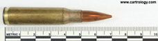 7.62mm NATO Ball  Israel T Z 84 profile view.