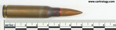 7.62mm NATO Ball  Saudi Arabia (palm tree) (crossed swords) profile view.