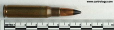 7.62mm NATO AP T93E1 United States F A 51 profile view.