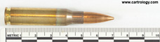 7.62mm NATO Ball  Sweden CG 12 LR \ / profile view.