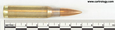 7.62mm NATO Ball  Austria HP 80 II profile view.
