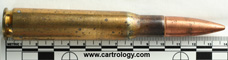 .50 BMG Ball  Brazil CBC .50 75 profile view.