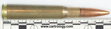 .50 BMG Ball  France SF-1-81 12,7 I profile view.