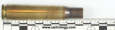 .50 BMG Fired  United States L C 9 2 profile view.