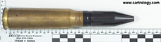 20 x 102mm APDS MK 149 MOD 1 United States  profile view.