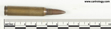 5.56 x 45mm Ball M193 United States L C 7 0 profile view.