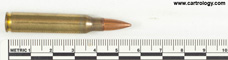 5.56 x 45mm Ball M193 United States W C C 8 6 profile view.