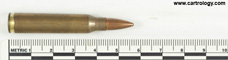5.56 x 45mm Ball  Belgium F N 68 profile view.