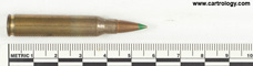 5.56 x 45mm Ball SS109 Belgium 5.56 81 FNB profile view.
