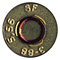5.56 x 45mm Ball (Reduced Range)  France SF 5.56 3-88 head view.