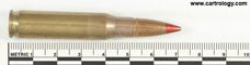7.62mm NATO Tracer  Austria HP 74 profile view.
