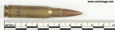 7.62mm NATO Ball  Belgium ⊕ FN 74 profile view.