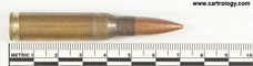 7.62mm NATO Ball  Spain ⊕ SB 64 profile view.