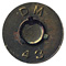 .50 BMG Blank M1 United States DM 43 head view.