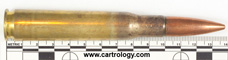 .50 BMG Ball M33 United States L C 1 3 profile view.