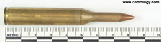 .22-06 Duplex  United States WRA 5 7 profile view.
