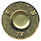 4.5 x 46mm FN Ball  Belgium F N 74 head view.