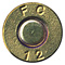 7.62mm NATO Ball (Match)  United States FC 12 head view.