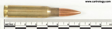 7.62mm NATO Ball (Match)  United States FC 12 profile view.