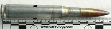 .50 BMG Dummy M2 United States F A 41 profile view.