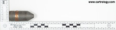 30 x 165mm Hughes Ballistic Test  United States  profile view.