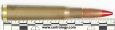 .50 BMG Tracer  Argentina 12,7x99 06 FLB 85 profile view.