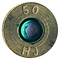 .50 BMG Ball  Singapore 50 HJ head view.
