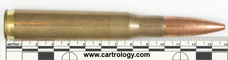 .50 BMG Ball M1A3 South Africa 86 13 profile view.