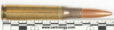 .50 BMG Ball  South Korea PSD 12 profile view.