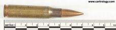 7.62mm NATO Ball M80 United States ⊕ LC 65 profile view.