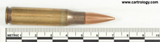 7.62mm NATO Ball M80 United States ⊕ LC 67 profile view.