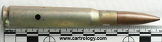 .50 BMG Dummy M2 United States F A 43 profile view.